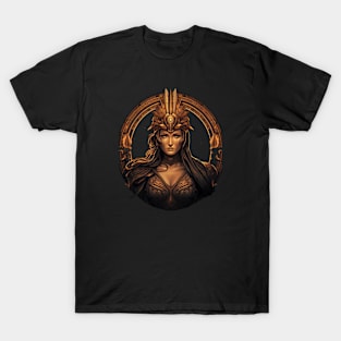 Athena Goddess of War in Ancient Greece T-Shirt